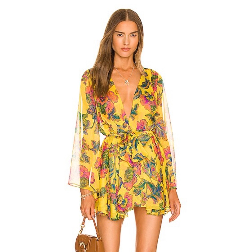 MISA Los Angeles Kaia Dress in Grand Canary